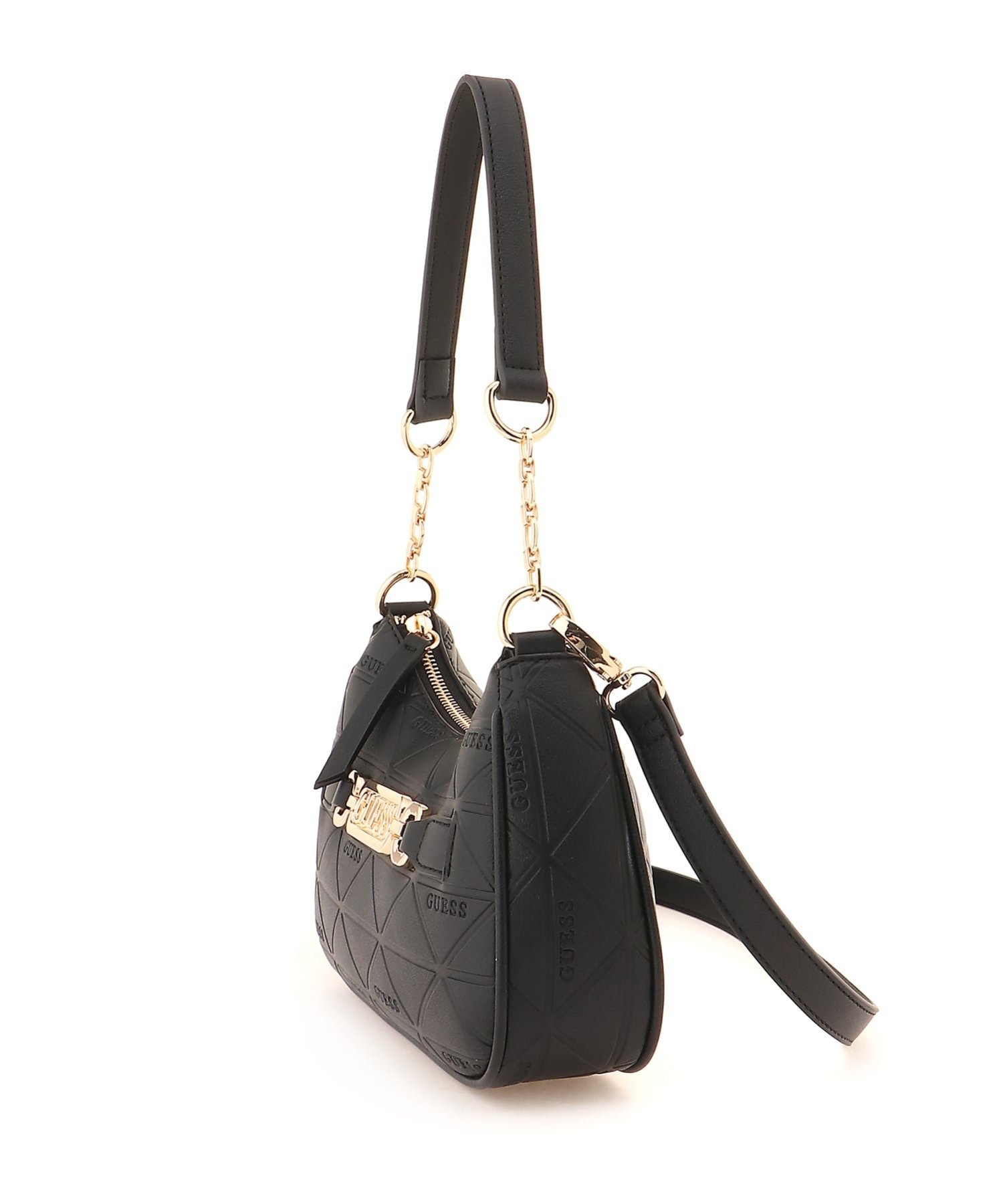 GUESS/(W)CELESTIA Mini Shoulder Bag ショルダーバッグ ゲス バッグ ショルダーバッグ ベージュ ブラック