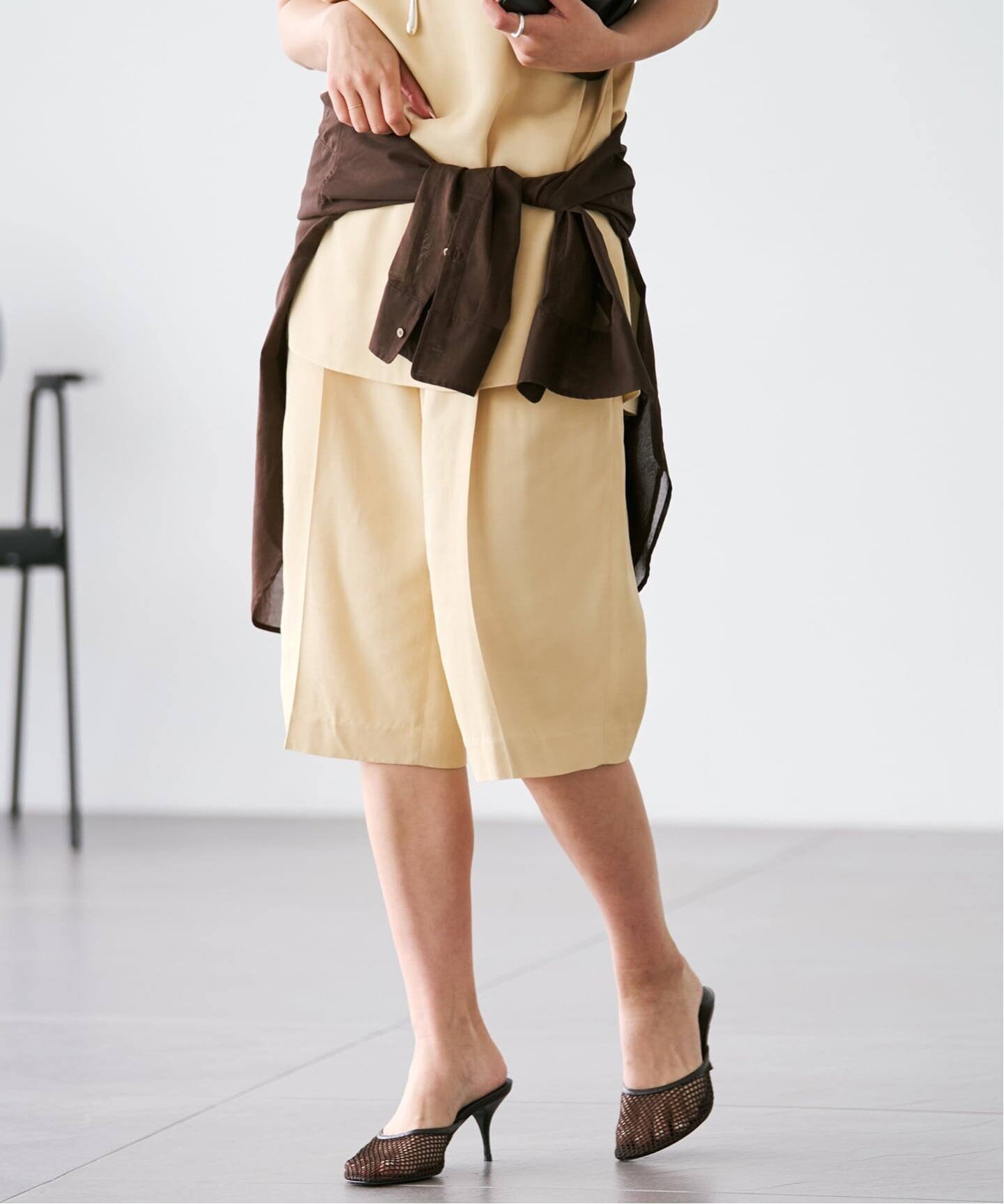 plage R'IAM EVERY ショートパンツ プラージュ パンツ その他のパンツ ブラック ベージュ
