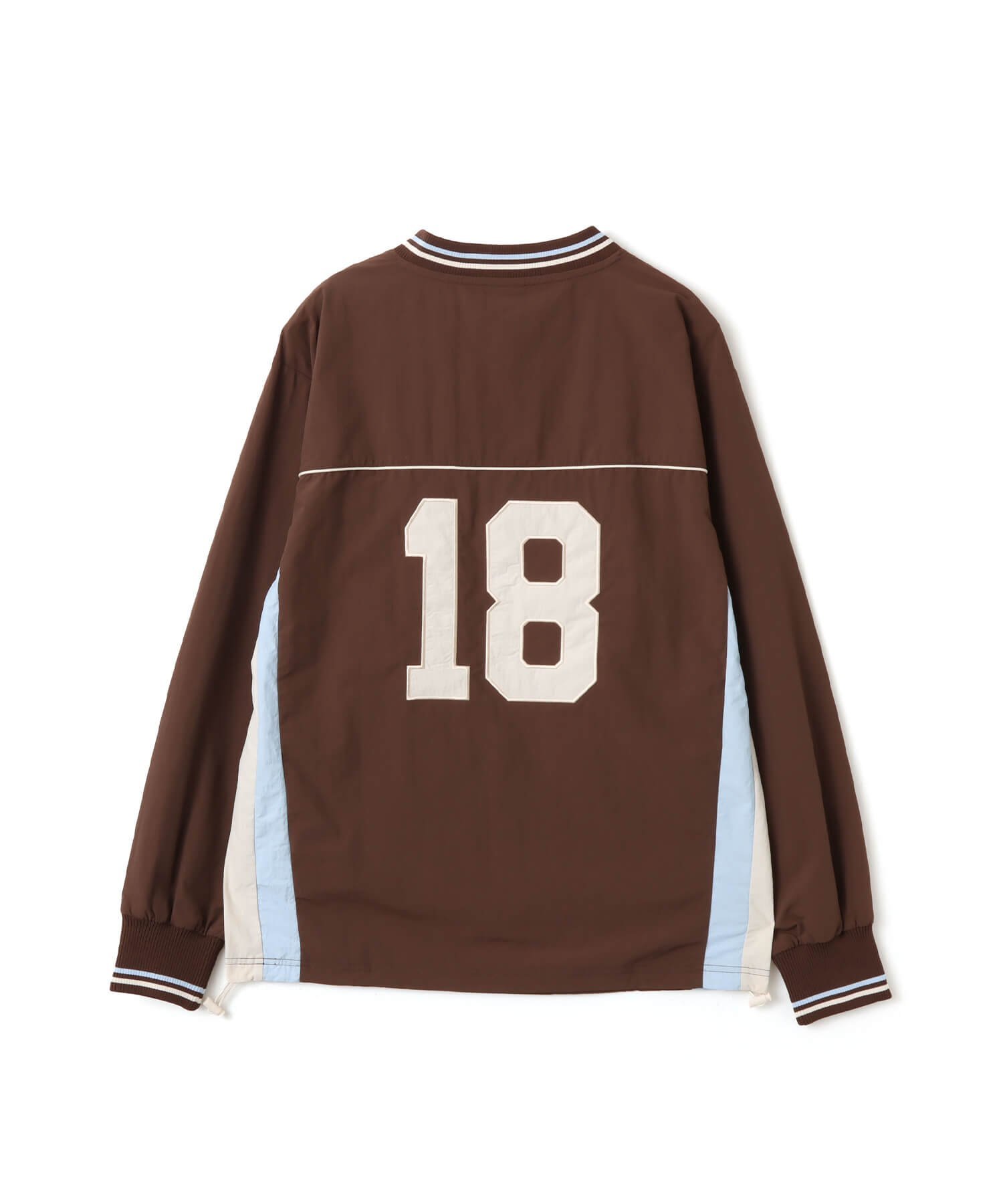 PUMA PUMA X ATMOS PINK WOVEN PULLOVER CHESTNUT BROWN アトモス トップス カットソー・Tシャツ ブラウン