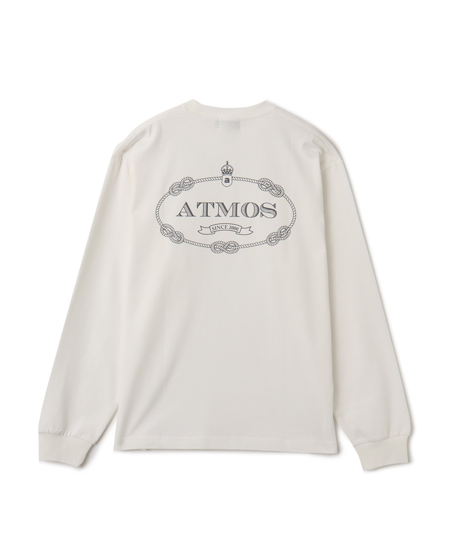 atmos atmos Emblem Logo LS T-shirt WHITE アトモス トップス カットソー・Tシャツ ホワイト