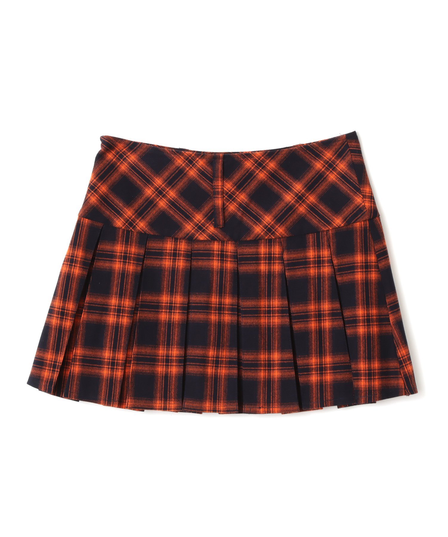 atmos pink atmos pink Plaid Mini Skirt ORANGE アトモス スカート その他のスカート オレンジ