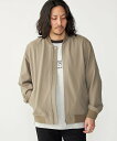【SALE/40%OFF】SHIPS MEN SHIPS: <遮熱・吸汗速乾>ツイル ジップアップ ライト ブルゾン シップス ジャケット・アウター ブルゾン・ジャンパー ブラック グレー ベージュ【送料無料】