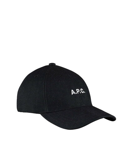 A.P.C. CHARLIE キャスケット アー・ぺー・セー 帽子 キャップ ブラック【送料無料】 A.P.C. CHARLIE キャスケット アー・ぺー・セー 帽子 キャップ ブラック【送料無料】
