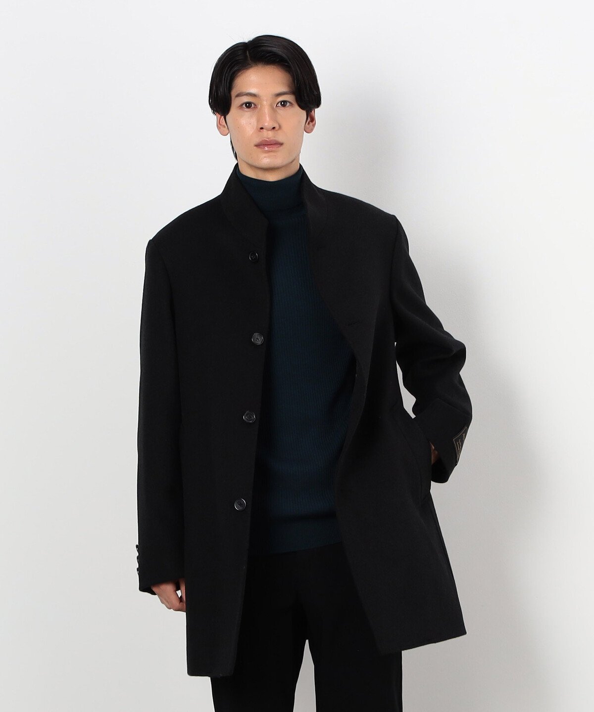 【SALE/40%OFF】COMME CA ISM エアリーウールビーバー スタンドカラー コート コムサイズム ジャケット・アウター その他のジャケット・アウ...