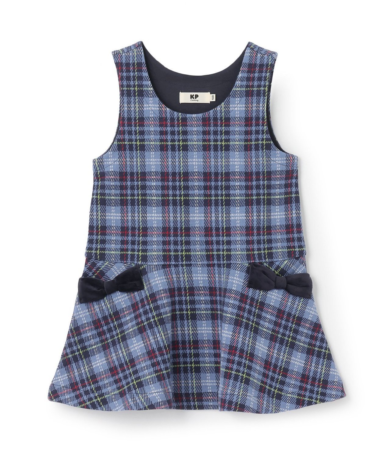 KP Wジャカードチェック ジャンパースカート ナルミヤオンライン ジャケット・アウター その他のジャケ..