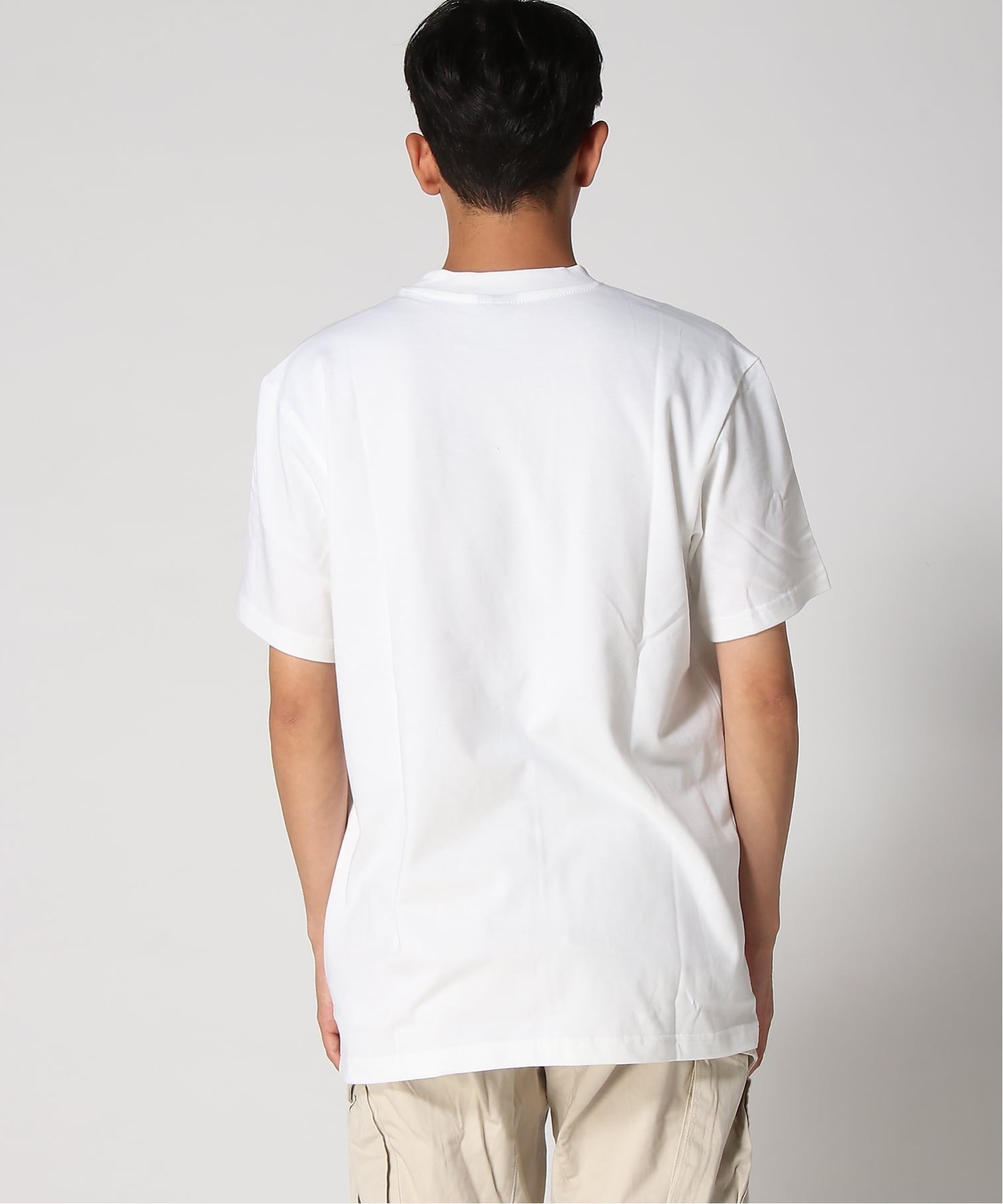 【公式ショップ】Reverse Logo Regular T-Shirt/リバースグラフィックロゴTシャツ ジースターロゥ トップス カットソー・Tシャツ ホワイト