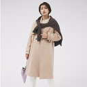 楽天Rakuten Fashion【SALE／30％OFF】qualite ウールトレンチコート カリテ ジャケット・アウター トレンチコート ベージュ カーキ【送料無料】