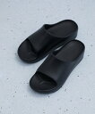【SALE/70%OFF】ADAM ET ROPE' FEMME チャンキーシャワーサンダル アダムエロペ シューズ・靴 サンダル ブラウン ブラック