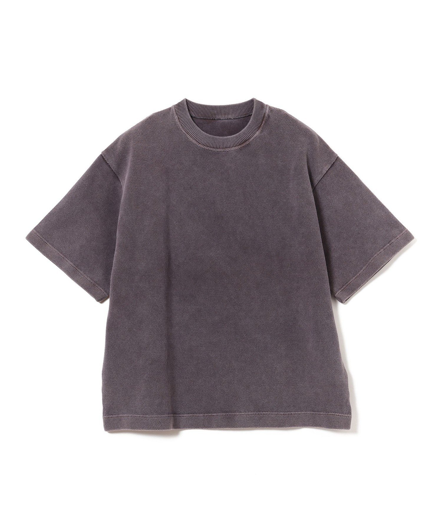 BEAMS T crepuscule / Light Moss Stich Stone Wash S/S ビームスT トップス カットソー Tシャツ ベージュ【送料無料】