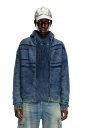 【SALE/40%OFF】DIESEL メンズ ニット カーディガン ディーゼル トップス ニット ブルー【送料無料】