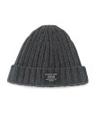 【SALE/50%OFF】Dessin ウール混ワッチ デッサン 帽子 ニット帽・ビーニー グレー ブルー イエロー