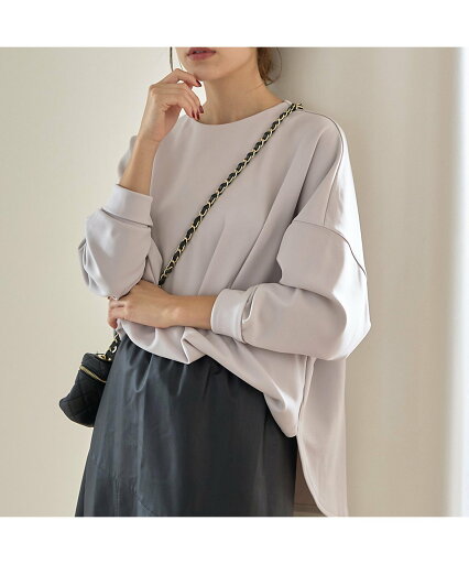 Rouge vif la cle ダンボールフォルムプルオーバー ルージュ・ヴィフ ラクレ トップス カットソー・Tシャツ ホワイト グレー【送料無料】 Rouge vif la cle ダンボールフォルムプルオーバー ルージュ・ヴィフ ラクレ トップス カットソー・Tシャツ ホワイト グレー【送料無料】