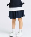 【SALE/10%OFF】COMME CA ISM デニムライクジャージー キュロットスカート コムサイズム スカート その他のスカート ネイビー