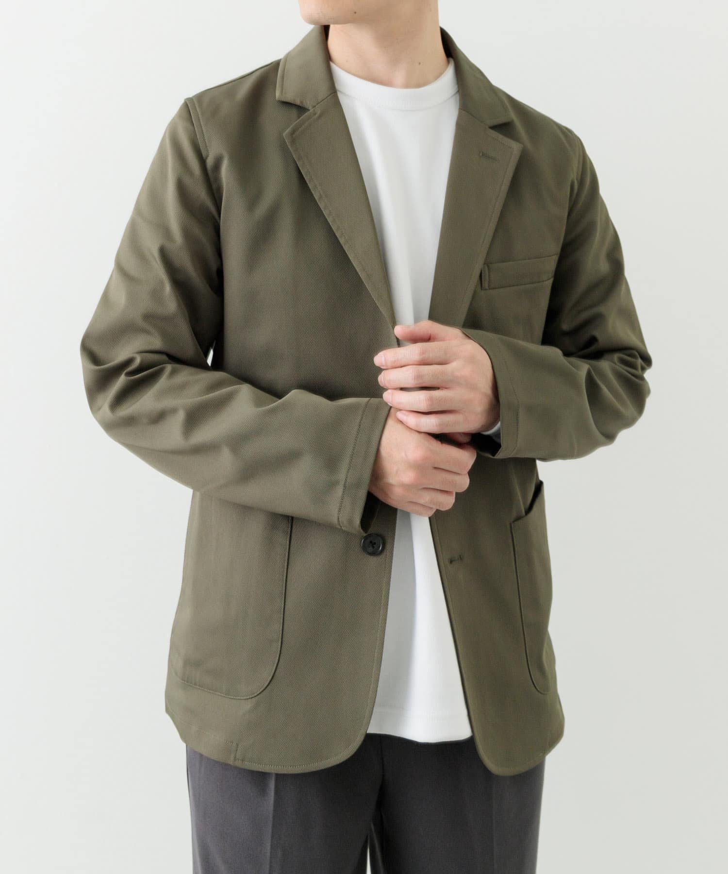 【SALE／44%OFF】URBAN RESEARCH ITEMS 『セットアップ対応』マシンウォッシャブルピケテーラードジャ..