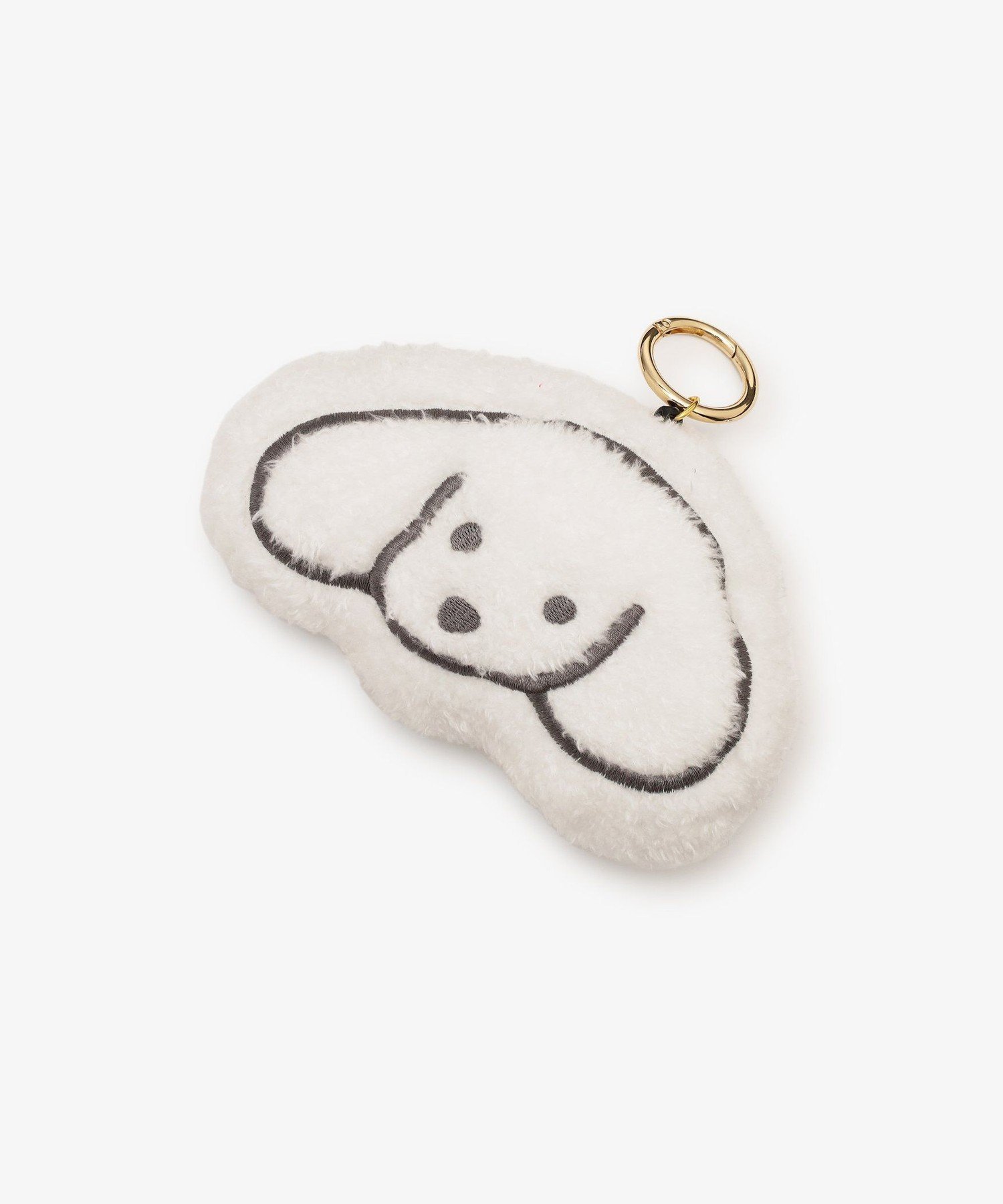 Afternoon Tea LIVING コードリール付きダイカットパスケース/てらおかなつみ アフタヌーンティー・リビング 財布・ポーチ・ケース パスケース・定期入れ ホワイトのサムネイル