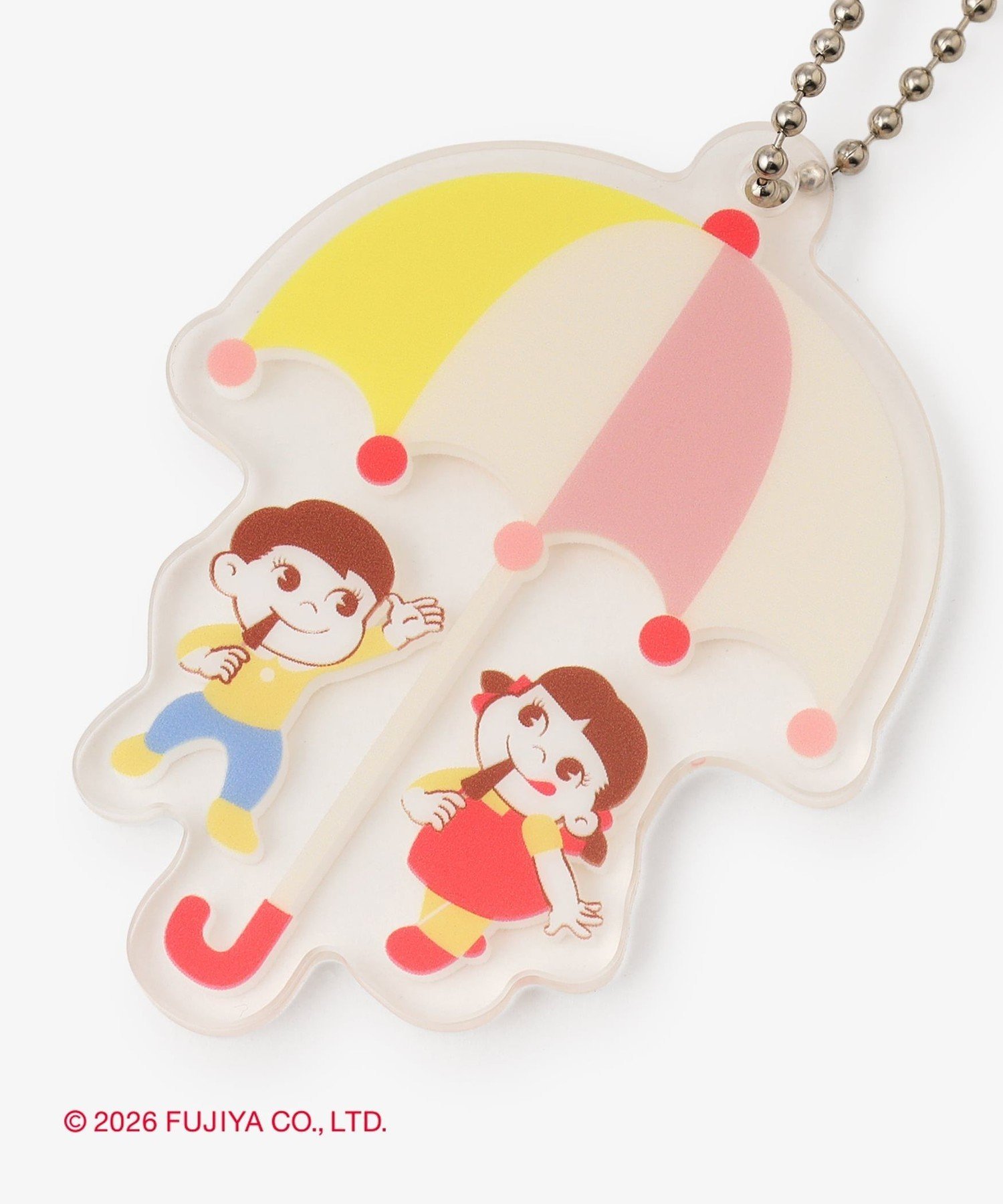Afternoon Tea LIVING アクリルチャーム/Peko アフタヌーンティー・リビング ファッション雑貨 その他のファッション雑貨 透明