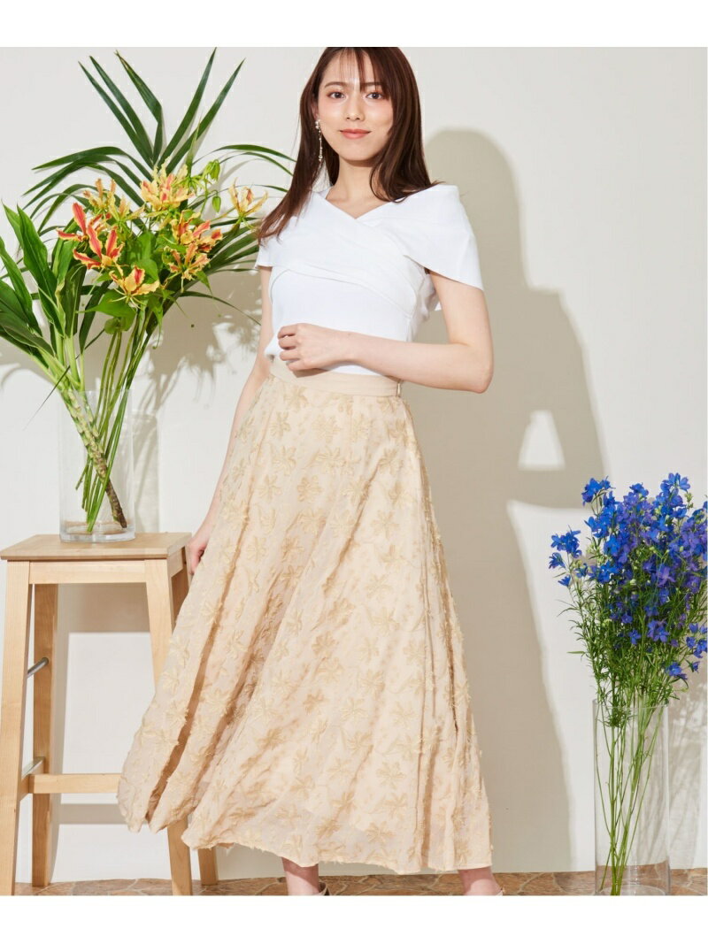 最終決算 ひざ丈ワンピース-ノエラ Noela 幾何学レースワンピ 美人百花