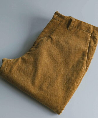【SALE/50%OFF】DOORS コーデュロイ テーパードトラウザー アーバンリサーチドアーズ パンツ その他のパンツ ブラウン ホワイト グリーン ネイビー グレー【送料無料】