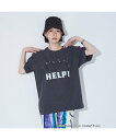 NOMINE 【GOOD ROCK SPEED】 Beatles Help Tシャツ【予約】 ノミネ トップス カットソー Tシャツ グレー【送料無料】