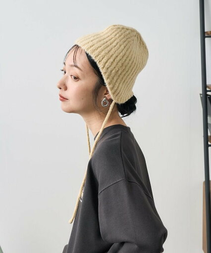 【SALE/40%OFF】FREAK'S STORE 耳付きビーニー 24AW フリークスストア 帽子 ニット帽・ビーニー グレー ブラック ブラウン 【SALE/40%OFF】FREAK'S STORE 耳付きビーニー 24AW フリークスストア 帽子 ニット帽・ビーニー グレー ブラック ブラウン