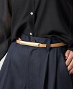 conte 【別注】<ATELIER AMBOISE for conte>リバーシブル バックルベルト ユナイテッドアローズ ファッション雑貨 ベルト ブラウン...