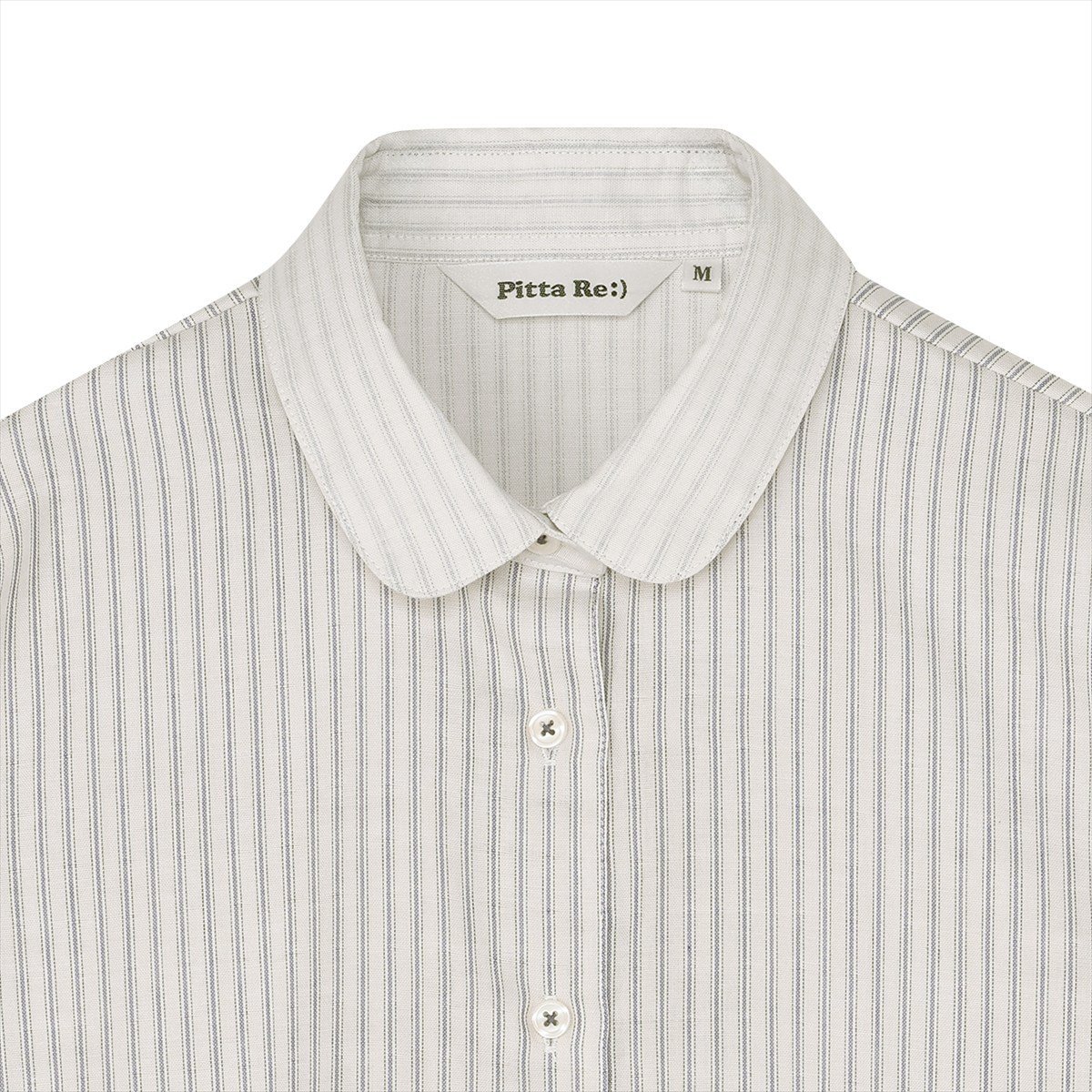 Pitta Re:) 【Pitta Re:)】ふわっとガーゼシャツ レギュラーシルエット 七分袖 綿100% レディース カジュアルシャツ BL02K100DB24L4G-53 トーキョーシャツ トップス シャツ・ブラウス ベージュ