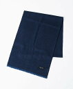 MICHEL KLEIN HOMME シルクグレンチェックマフラー ミッシェルクランオム ファッション雑貨 マフラー・ストール・ネックウォーマー ネイビー ベー...