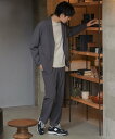 BEAMS HEART MEN 【セットアップ・4サイズ展開】BEAMS HEART / リップストップ 2ボタン ジャケット&パンツセット（上下セット） 24SS 新生活 通勤通学 -耐久性- イージーケア ビームス ハート スーツ・フォーマル セットアップスーツ ベージュ ブラック【送料無料】