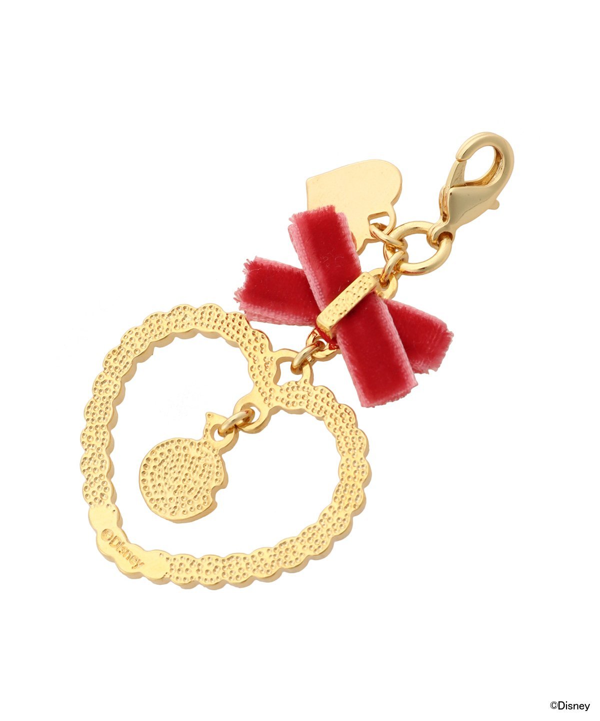 Samantha Thavasa Petit Choice 「ディズニープリンセスコレクション」ファスナーチャーム(白雪姫) サマンサタバサプチチョイス ファッション雑貨 チャーム・キーチェーン ゴールド【送料無料】