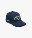 【SALE/30%OFF】LACOSTE ローラン・ギャロスコラボ アンパイアキャップ ラコステ 帽子 キャップ ネイビー ホワイト【送料無料】