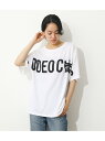 【SALE/48%OFF】RODEO CROWNS WIDE BOWL オーバーロゴTシャツ ロデオクラウンズワイドボウル カットソー Tシャツ ホワイト ブラック パープル ネイビー