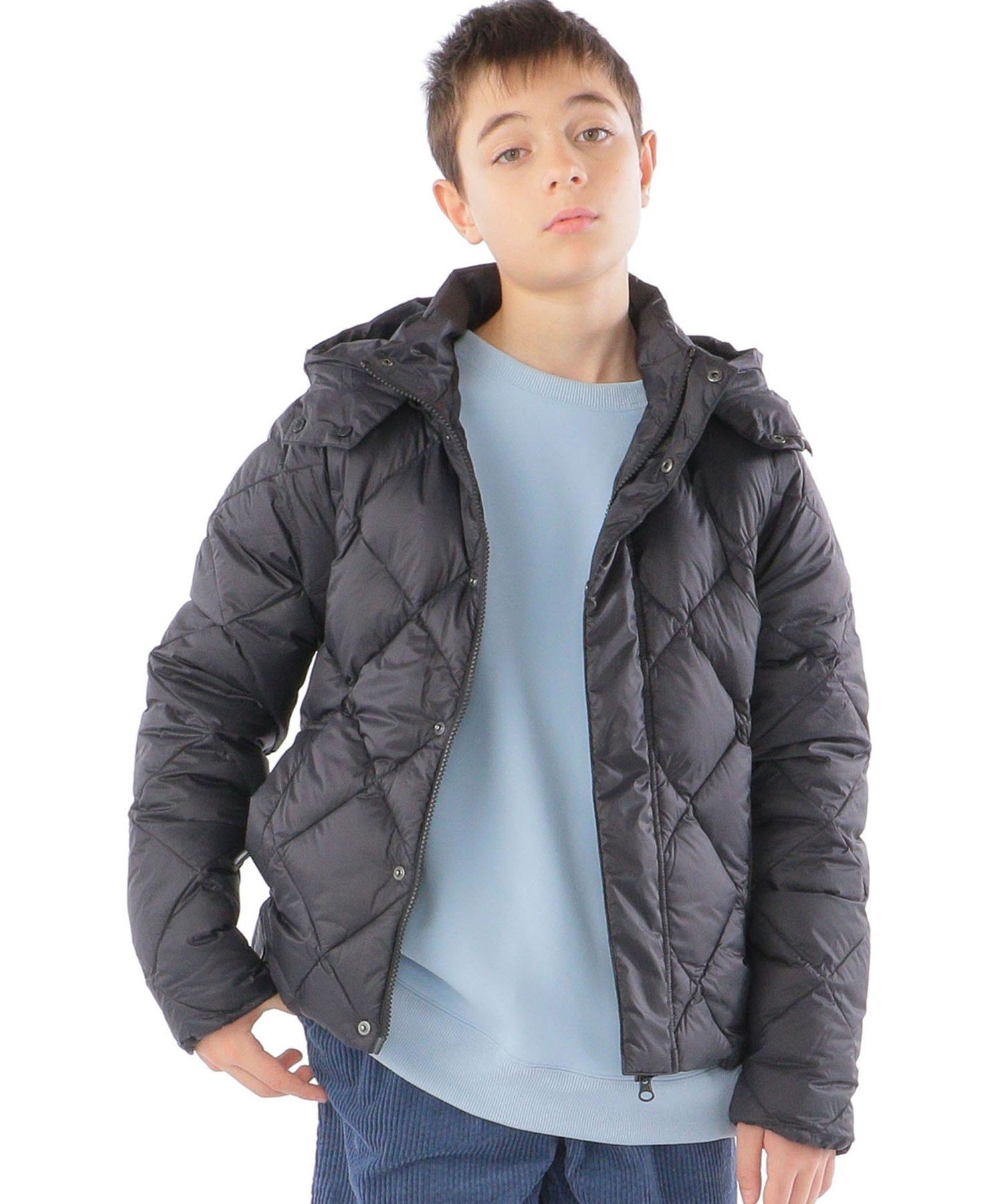 楽天Rakuten Fashion【SALE／30％OFF】SHIPS KIDS *【SHIPS KIDS別注】TAION:150~160cm / フーディー ダウン ジャケット シップス ジャケット・アウター ダウンジャケット・ダウンベスト ブラック ベージュ ピンク オレンジ【送料無料】