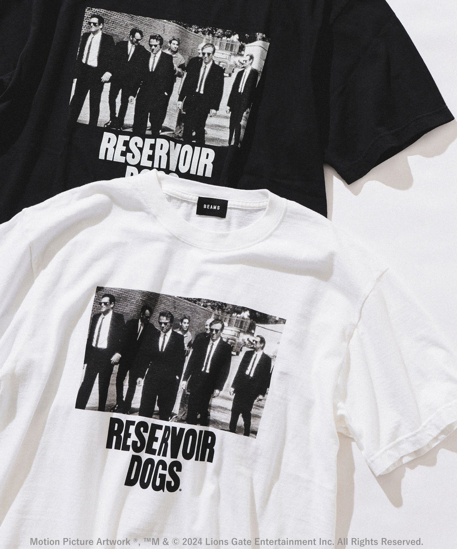 BEAMS T GOOD ROCK SPEED BEAMS / 別注 RESERVOIR DOGS Tシャツ ビームスT トップス カットソー Tシャツ ホワイト ブラック【送料無料】