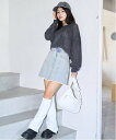 【SALE/60%OFF】Lovetoxic 【LTXC】2WAYラップスカート ナルミヤオンライン スカート その他のスカート ブルー グレー
