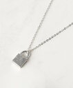 TAKEO KIKUCHI パドロックトップ ペンダントネックレス タケオキクチ アクセサリー・腕時計 ネックレス ゴールド シルバー【送料無料】(4)