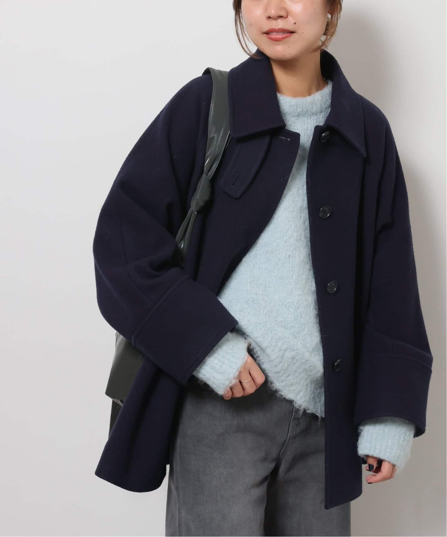 【美品】ジャーナルスタンダード/ウールコート JOURNAL STANDARD “SUPER140” Series SNAP｜JOURNAL STANDARD LADYS