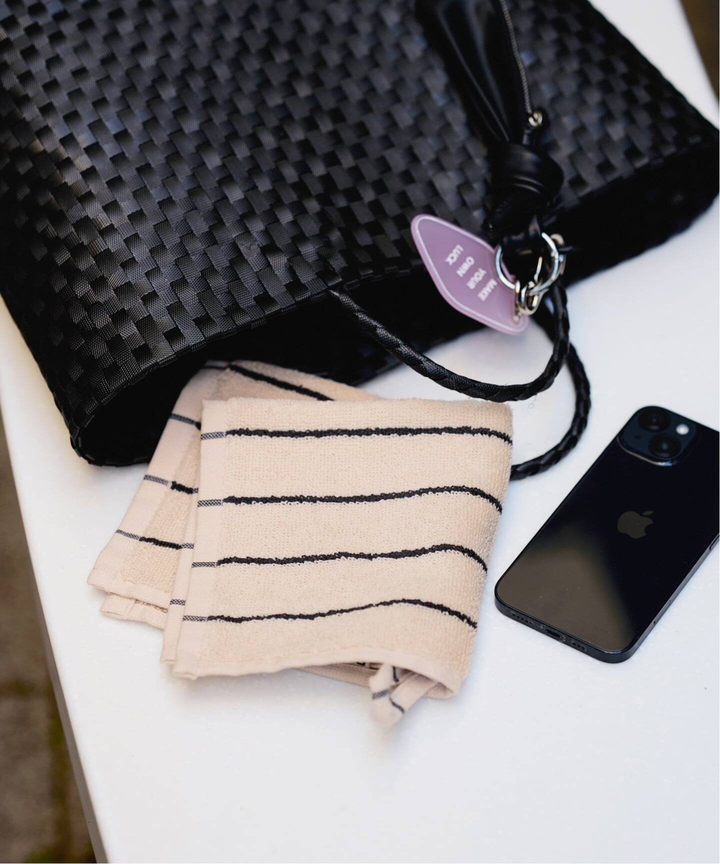 LE TALON BONGUSTA/ボングスタ NARAMWASH CLOTH ルタロン ファッション雑貨 ハンカチ・ハンドタオル ブラウン ネイビー パープル グリーン ベージュ