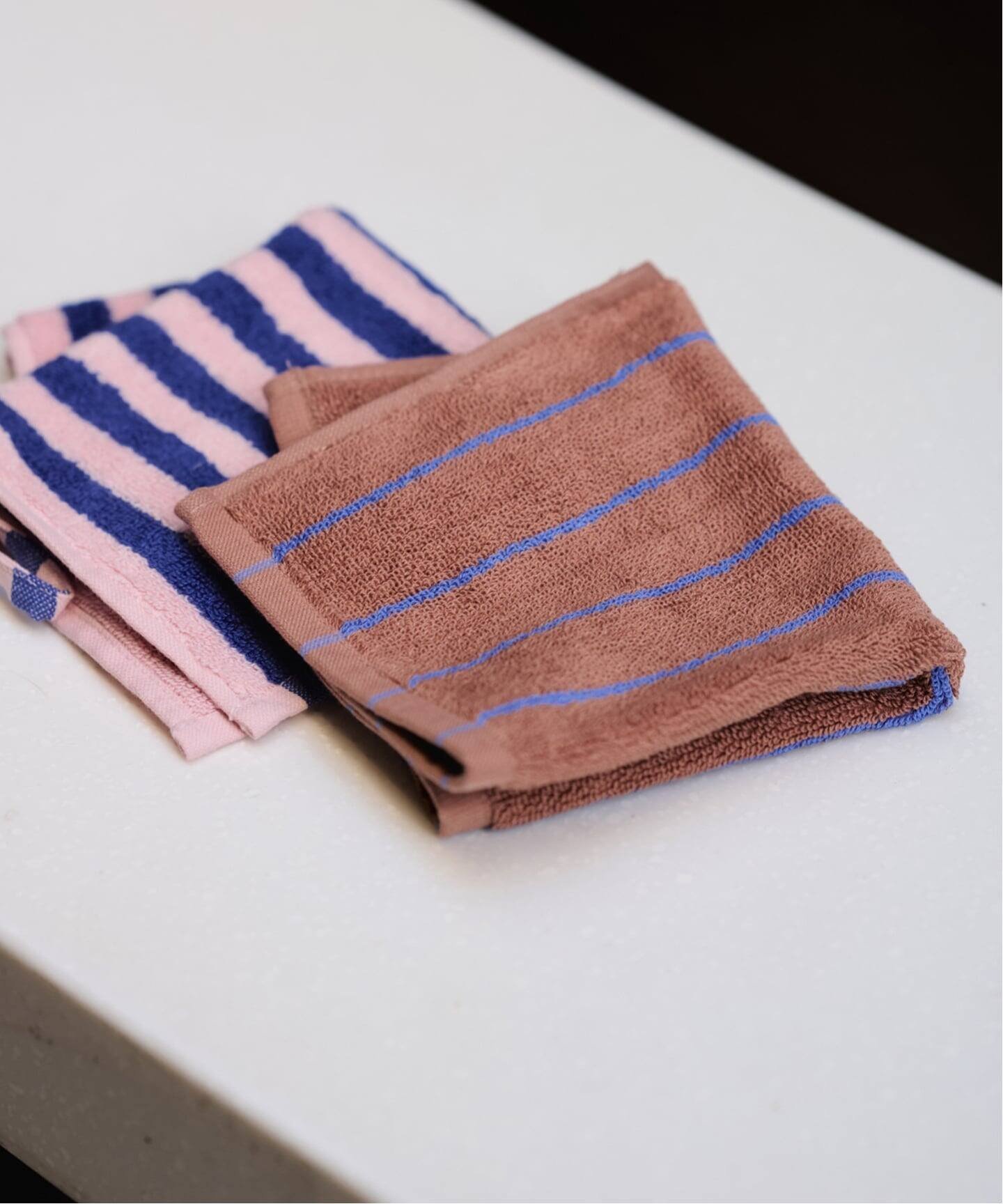 LE TALON BONGUSTA/ボングスタ NARAMWASH CLOTH ルタロン ファッション雑貨 ハンカチ・ハンドタオル ブラウン ネイビー パープル グリーン ベージュ
