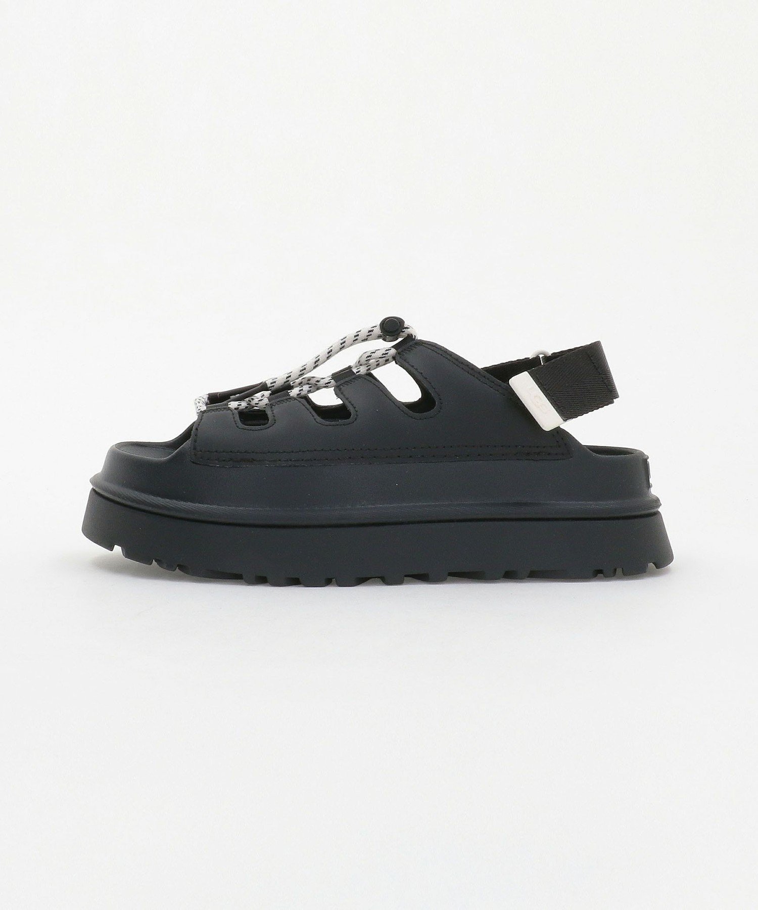 ODETTE E ODILE ＜UGG＞ W GOLDENGLOW TOGGLE オデット エ オディール シューズ・靴 サンダル ブラック ベージュ【送料無料】
