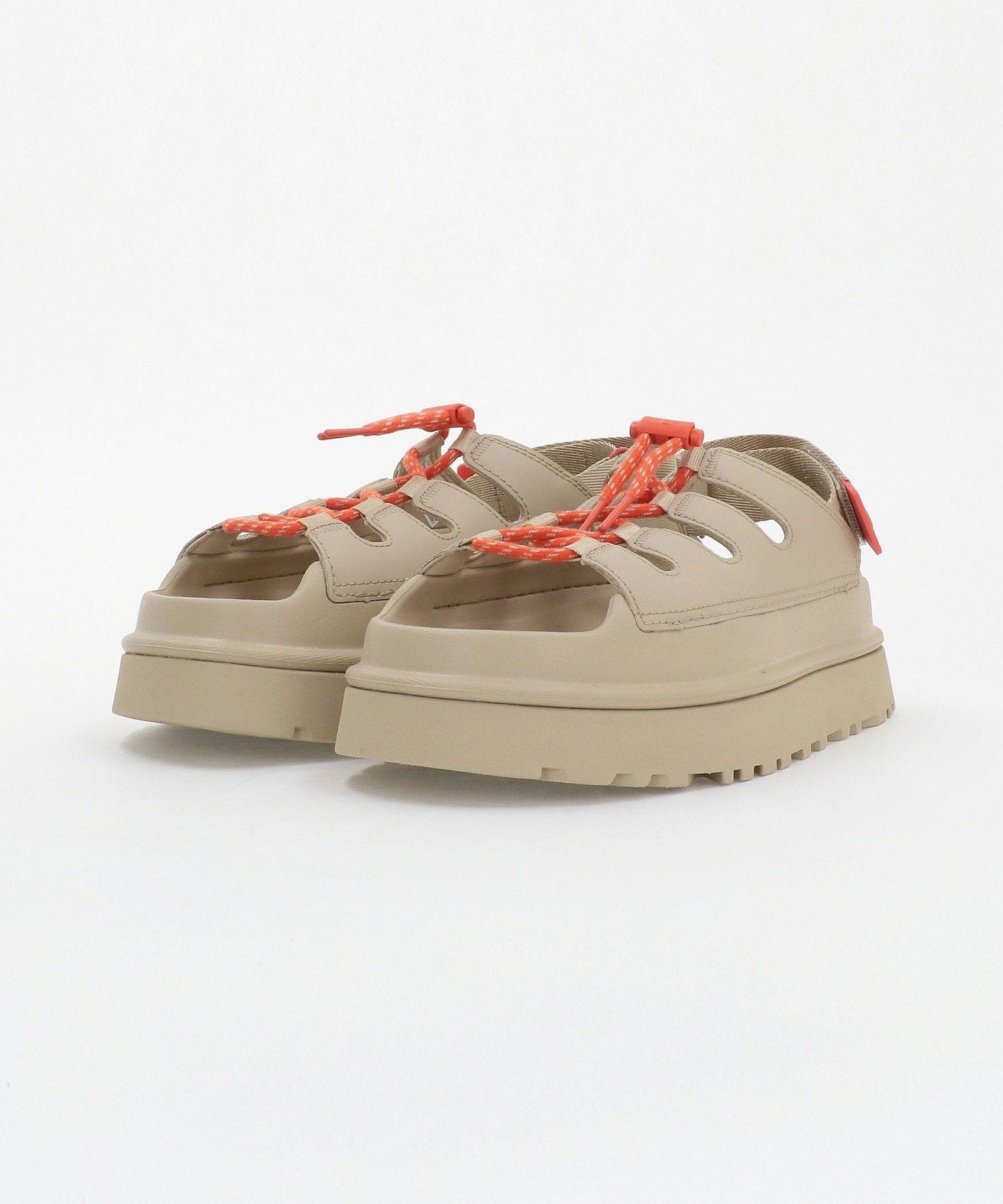 ODETTE E ODILE ＜UGG＞ W GOLDENGLOW TOGGLE オデット エ オディール シューズ・靴 サンダル ブラック ベージュ【送料無料】