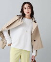 楽天Rakuten Fashion【SALE／30％OFF】UNTITLED 【ゆったりニット/洗える】地柄パネルボーダーニット アンタイトル トップス ニット ホワイト グレー ブラック イエロー ブルー【送料無料】