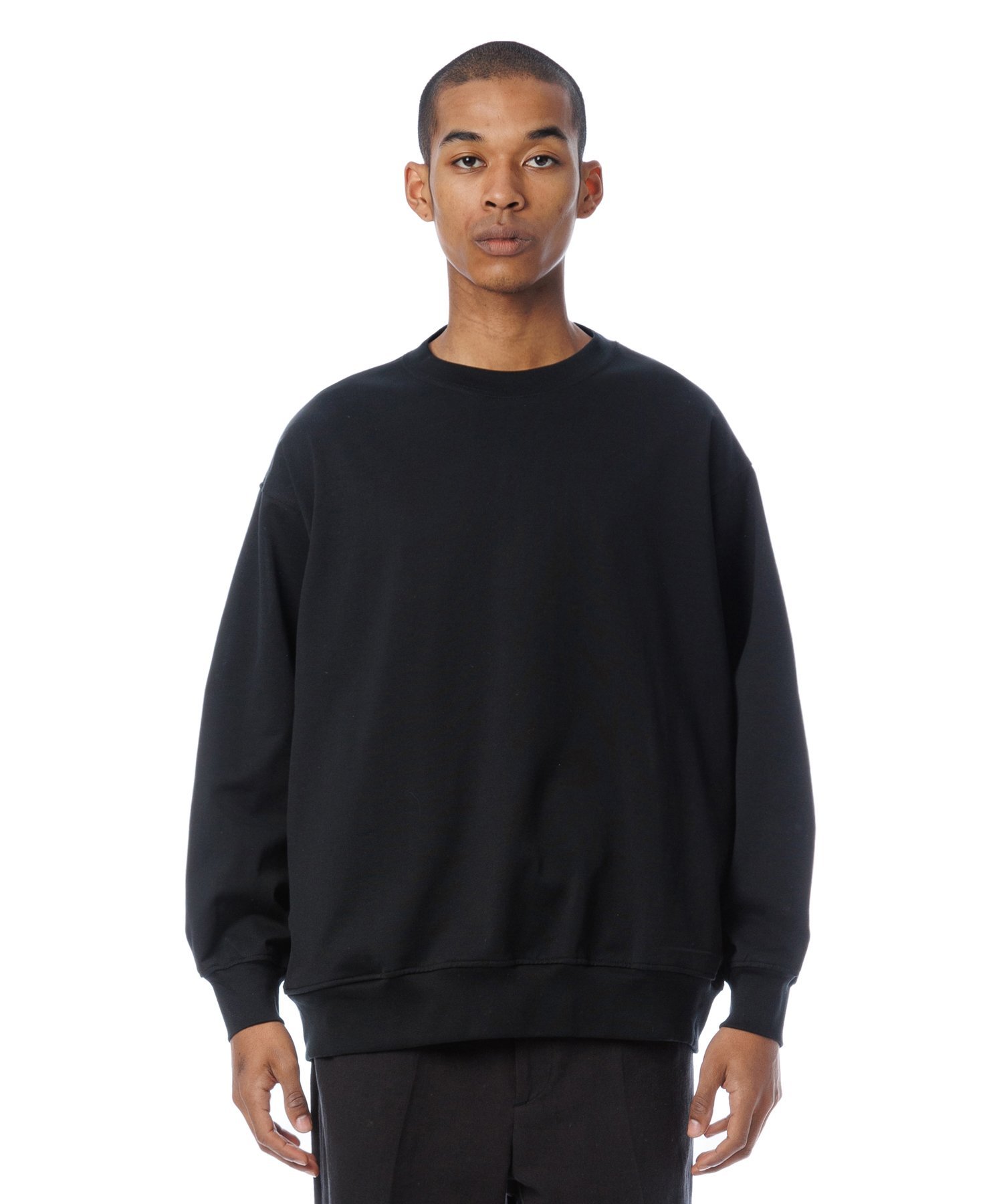 SANDINISTA Paralleled Single Jersey Sweatshirt / W[Wng[i[ TfBjX^ gbvX ̑̃gbvX ubN O[ x[Wyz