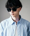 Rocky Monroe ウェリントンクリア/カラーレンズサングラス ロッキーモンロー ファッション雑貨 サングラス ブラック 透明 グレー ブルー ブラウン