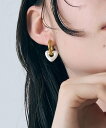 Phoebe 【金属アレルギー対応】2wayカラーハートピアス ホワイト/サージカルステンレス ジュエルアディクト アクセサリー・腕時計 ピアス ホワイト(4)