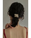 niana メタルパールヘアカフ ポニーフック ヘアカフス お呼ばれ 結婚式 成人式 ビーフラット ヘアアクセサリー その他のヘアアクセサリー ゴールド シルバ...