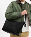 COACH 【公式】トップ ジップ メッセンジャー バッグ コーチ バッグ ショルダーバッグ ブラック【送料無料】