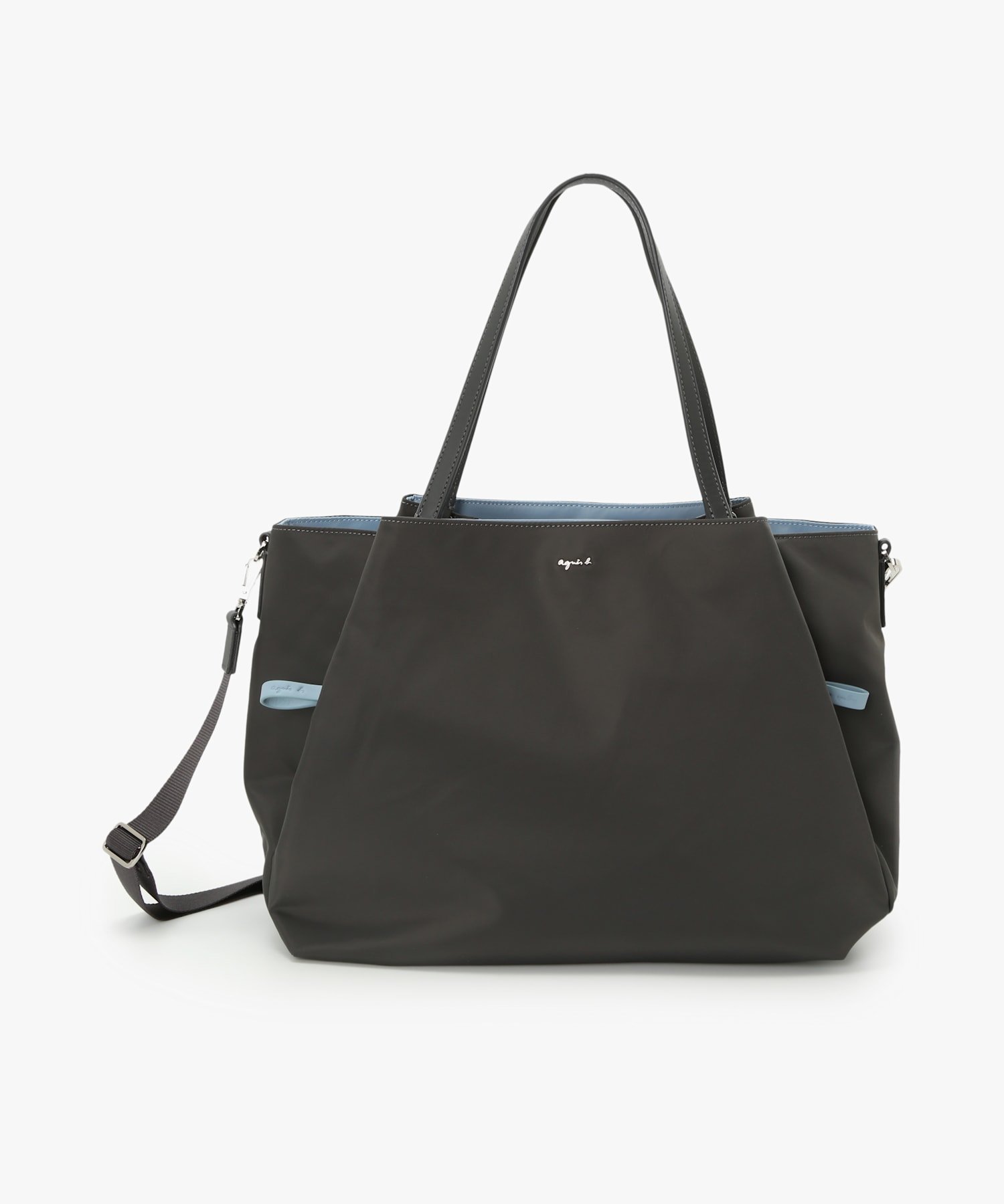 Agnes b(アニエスベー) トートバッグ A4収納 pq8529-01_1.jpg