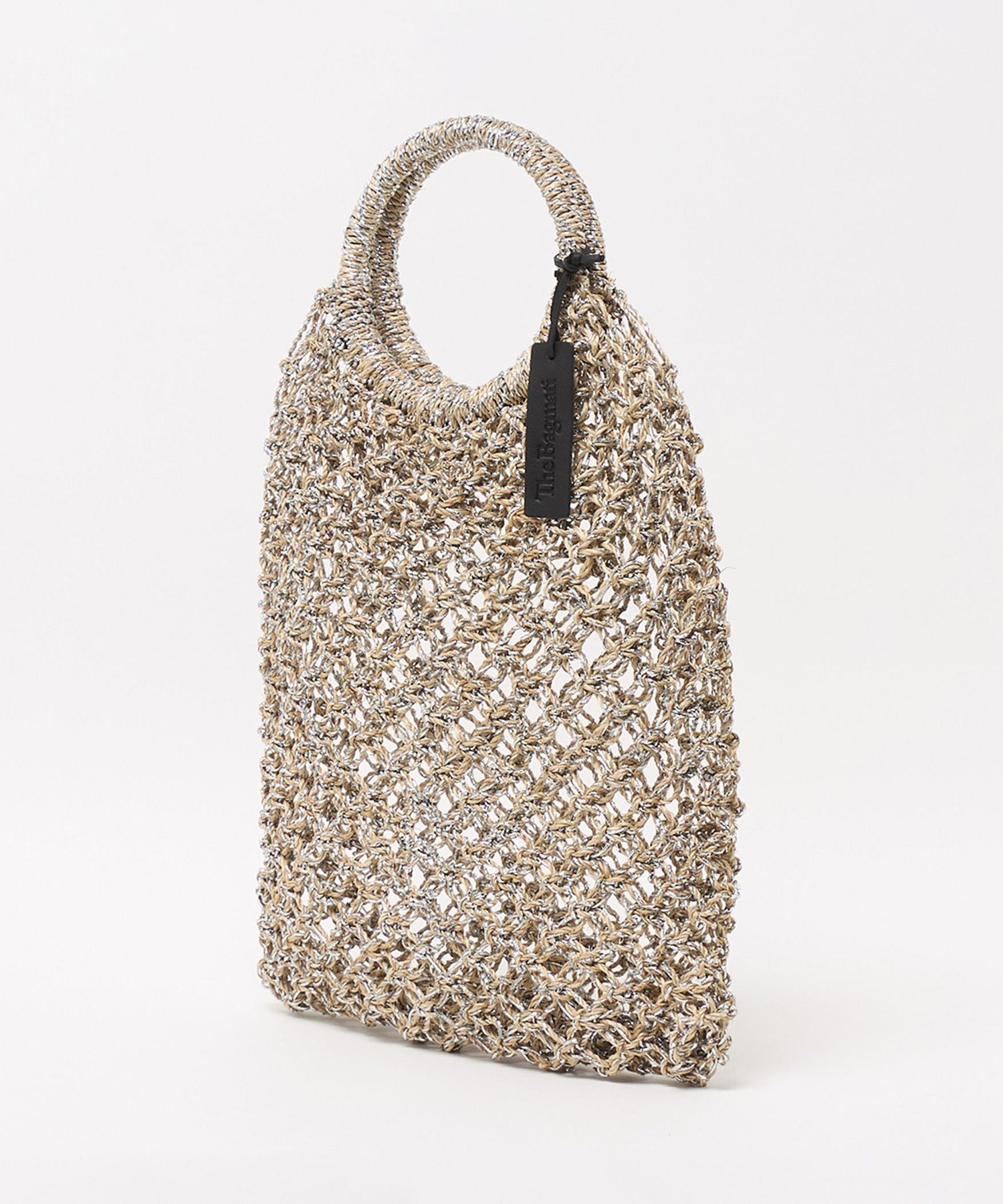 ＜The Bagmati＞ MESH HANDLE バッグ ユナイテッドアローズ バッグ その他のバッグ シルバー ブラック