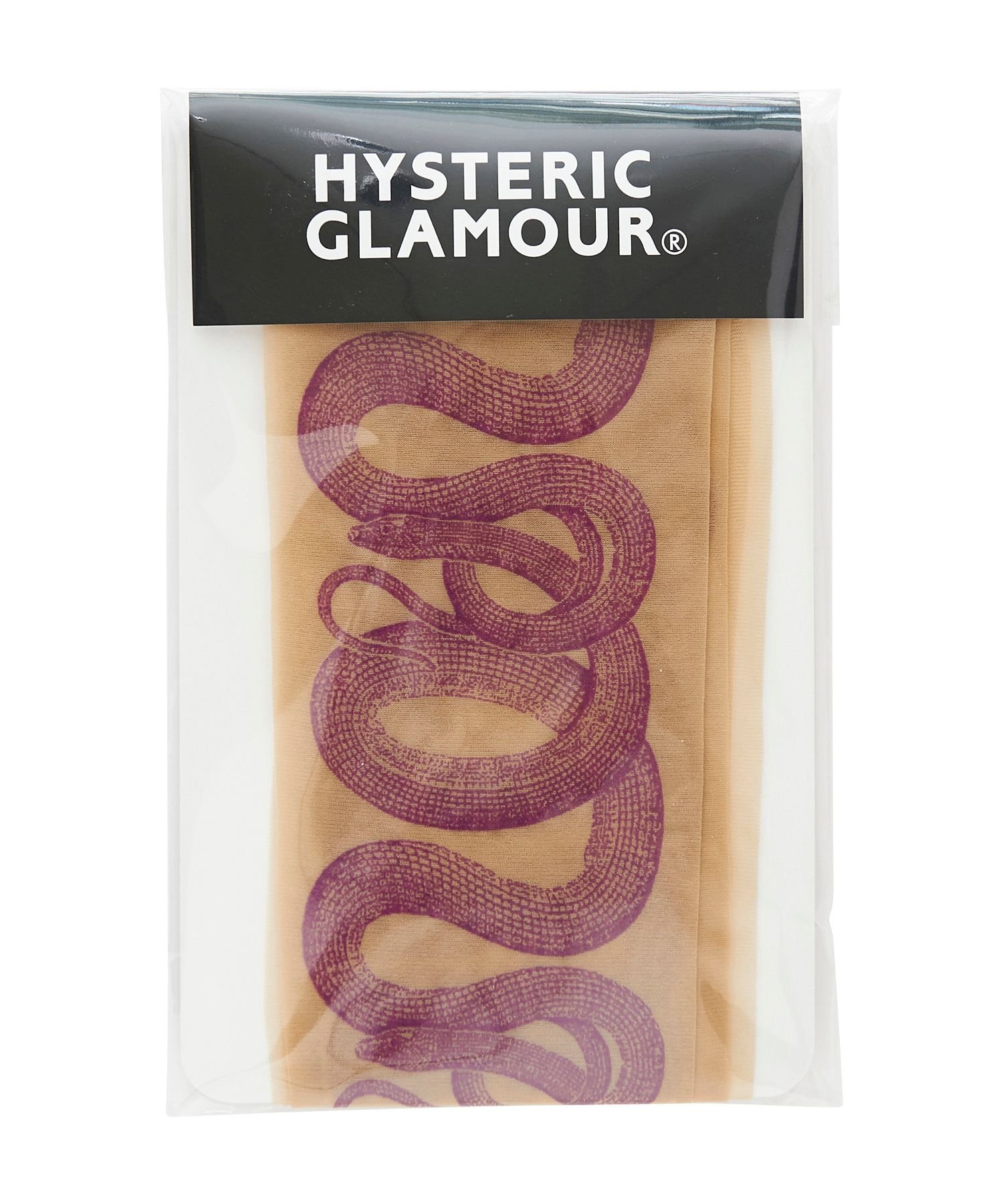 HYSTERIC GLAMOUR SNAKE LOOP ストッキング ヒステリックグラマー 靴下・レ ...