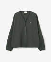 Bshop Gymphlex | ワッフル Vネックジップカーディガン MEN ビショップ トップス カーディガン ブラック グレー【送料無料】